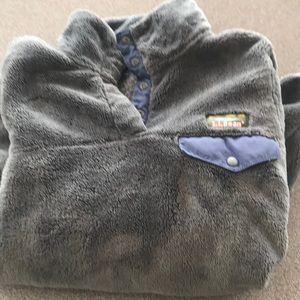 Gray LLBean Pullover